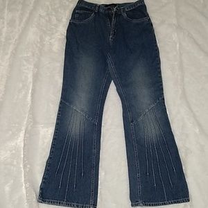 Xhilaration girls flare jeans sz 14